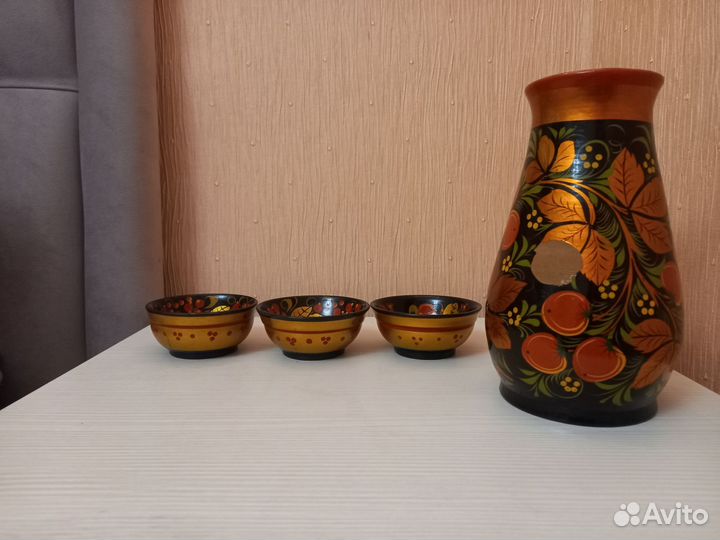 Посуда хохлома