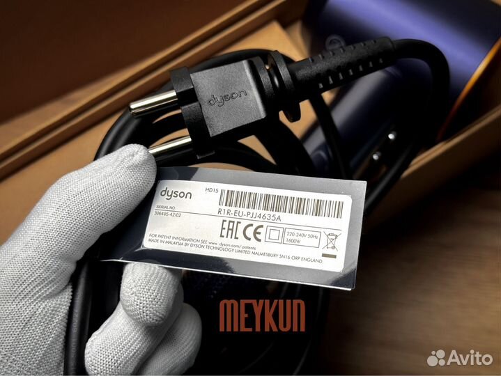 Фен Dyson supersonic HD15 Гарантия RI34