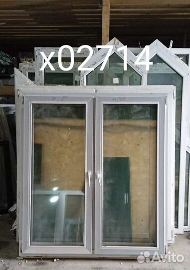 Пластиковое окно Б/У 1660(в)х1500(ш)