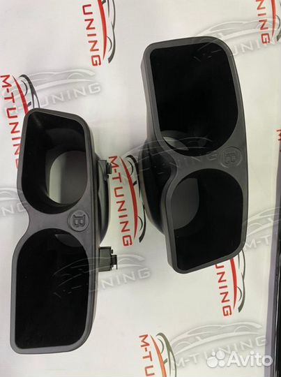 Диффузор Brabus Мерседес W222 c насадками