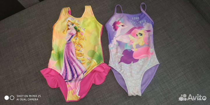 Купальники для девочки 3-5 лет