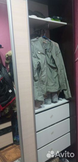 Шкаф купе с зеркалом бу