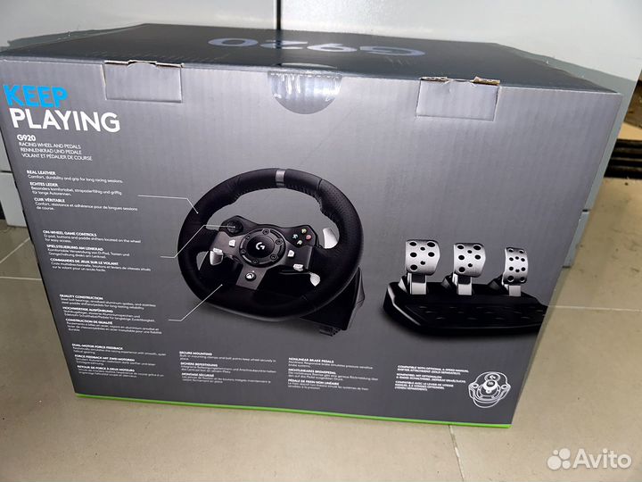 Комплект Logitech G920 Driving Force & Pedals