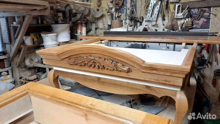 Фасад резной и ножки для шкафа