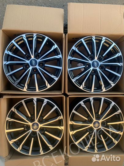 Ford focus 2 3 r16 5-108 комплект новых дисков