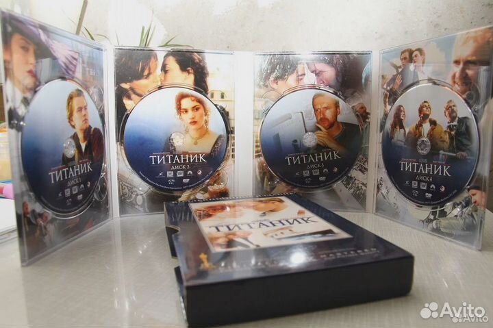 Титаник коллекционное издание на 4 DVD