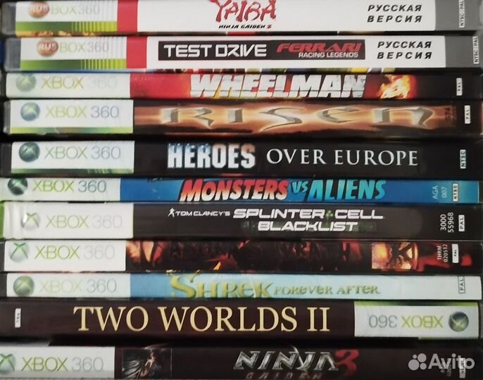 Диски xbox 360