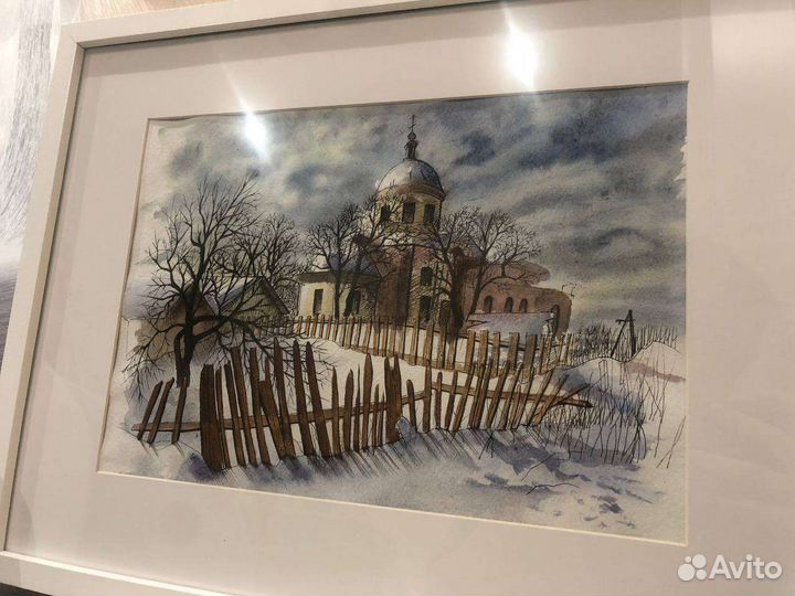 Пейзаж «у церкви»