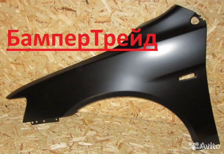 Крыло левое Митсубиси Лансер X 2007-15Г