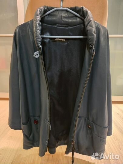 Куртка кожаная новая 52