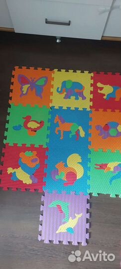 Детский коврик пазл