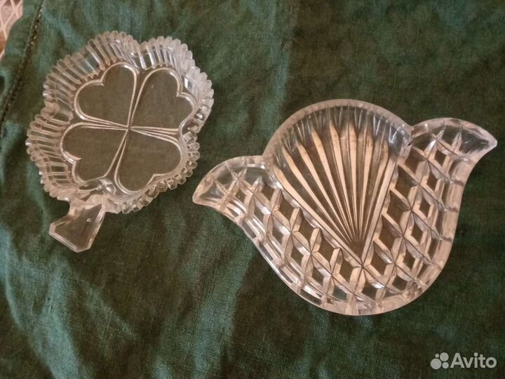 Пепельница хрустальная СССР