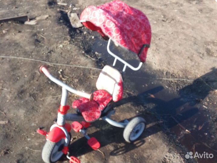 Детский трехколесный велосипед бу