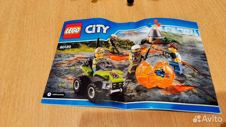 Lego city 60120 Исследователи вулканов