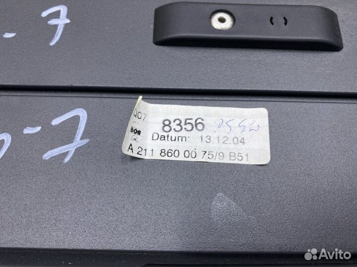 Шторка багажника Mercedes E Klasse W211 2005