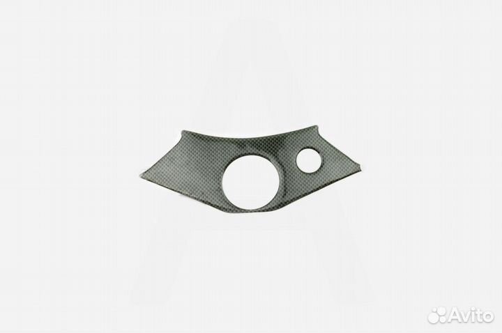 Наклейка декор на траверсу carbon (18х6см)