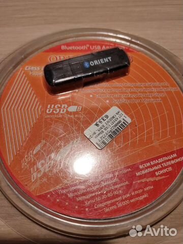 Адаптер usb bluetooth + диск