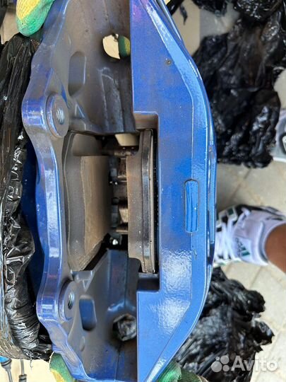 Тормоза bmw 760 395 перед 398 зад