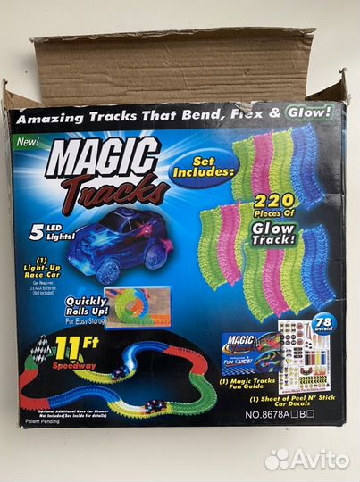 Гибкая трасса magic track