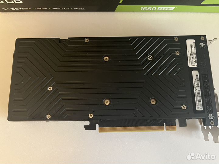 Видеокарта Palit gtx 1660 super
