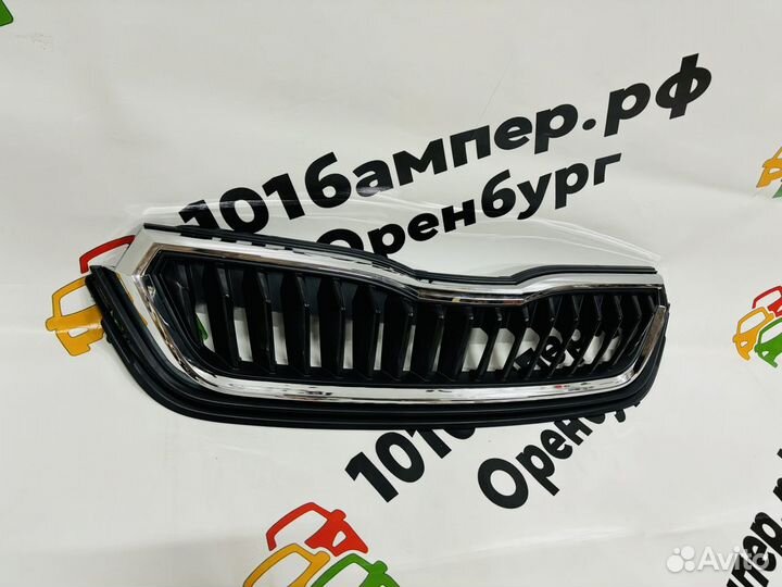 Решетка радиатора skoda rapid 2021