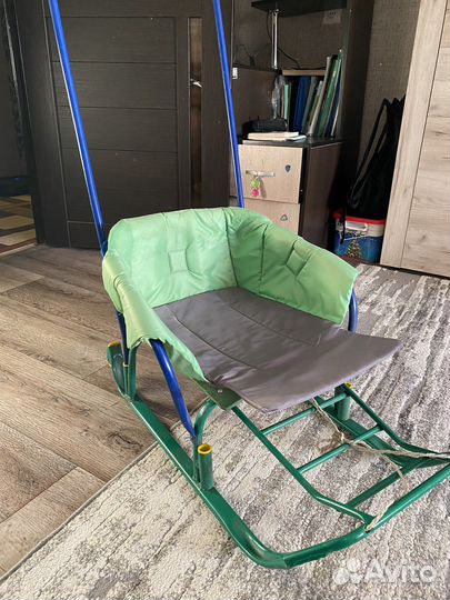 Коляска санки