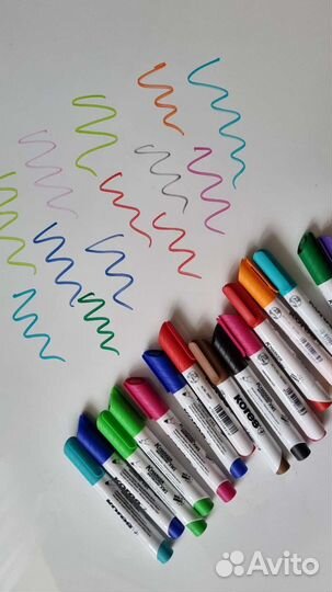 Маркеры Kores для белой доски