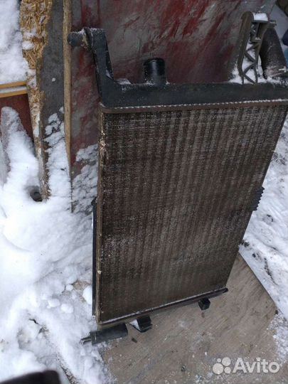 Радиатор охлаждения opel corsa