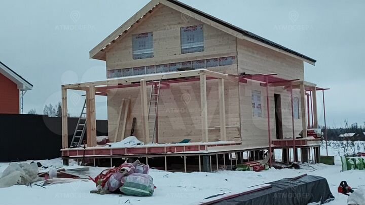 Дом 119 м² на участке 6 сот.