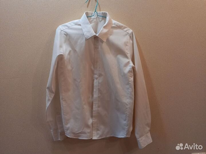 Школьный жилет+рубашка