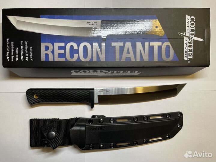 Нож Cold Steel Recon Tanto VG-10 San Mai