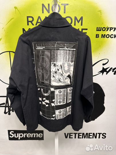 Джинсовая куртка Cav empt Черная