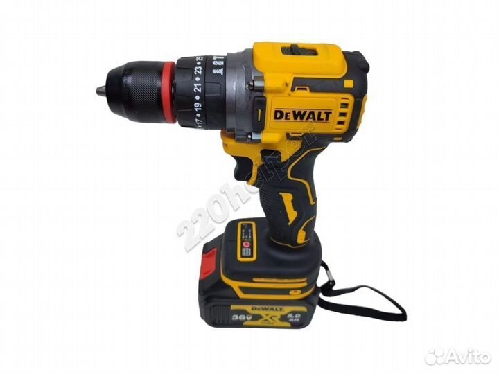 Набо инструмена DeWalt 4в1 + 4 аккумулятора