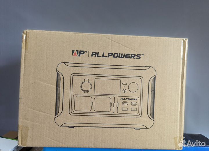 Портативная электростанция 600w Allpowers LiFePo4