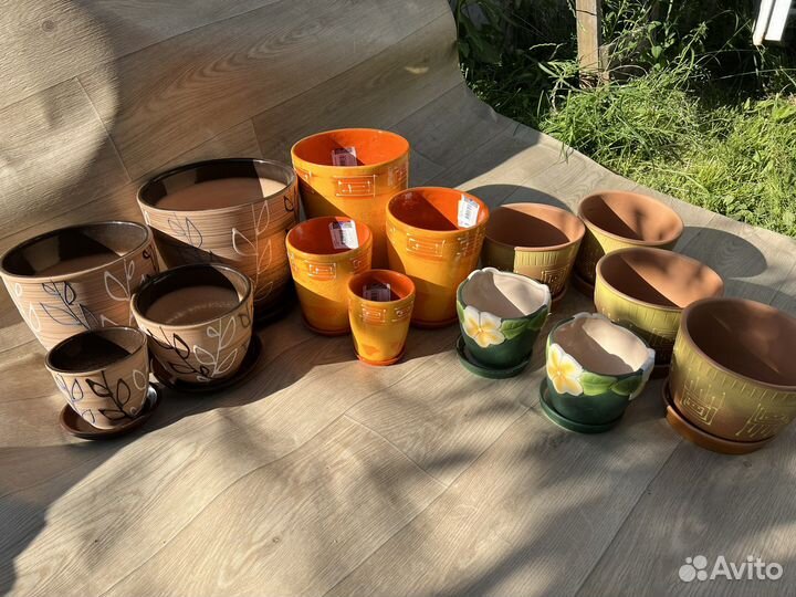 Горшок кашпо для цветов новый