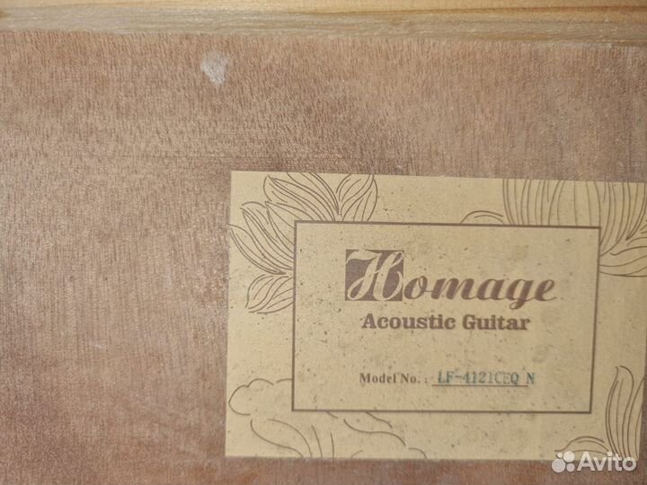 Гитара Homage LF4121CEQ N 6 струн