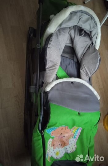 Санки коляска ника