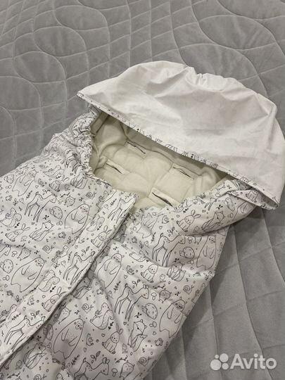 Зимний конверт в коляску