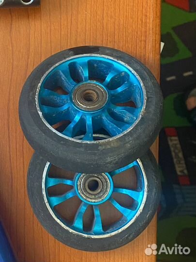 Вилка и колёса