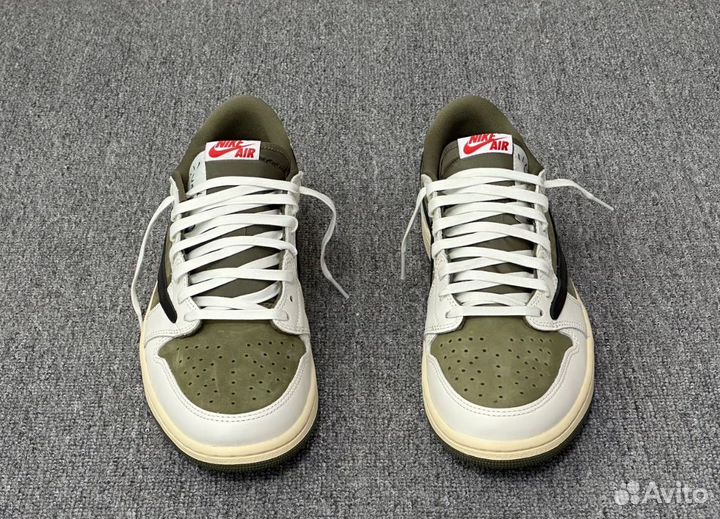 Air jordan 1 low travis scott medium olive