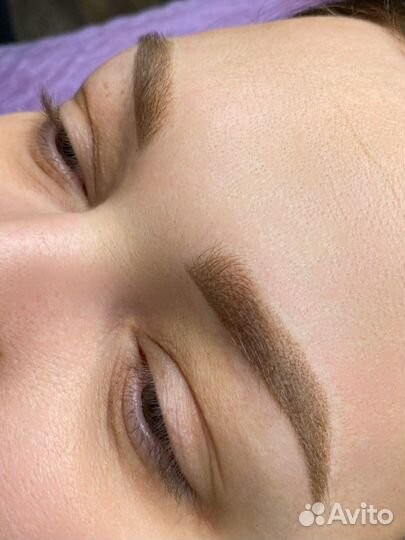 Перманентный макияж бровей, губ, век