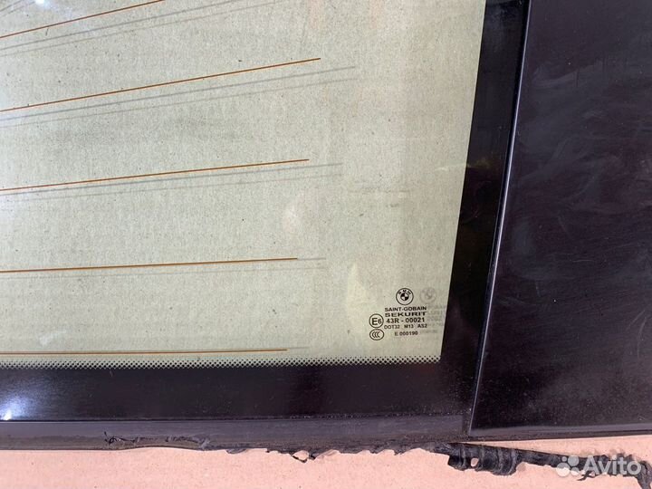 Стекло заднее правое Bmw X3 E83 LCI N52B30 2007