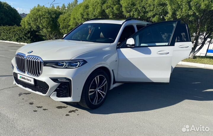 BMW X7 3.0 AT, 2019, 173 000 км