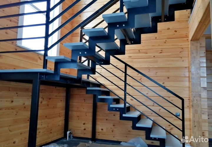 Лестница в стиле лофт