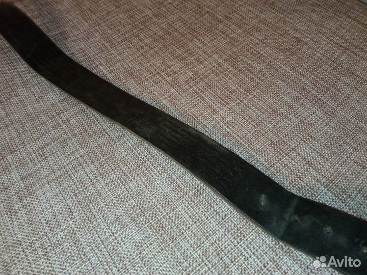 Ремень кожаный с м. Псалом 90 и Честному Кресту