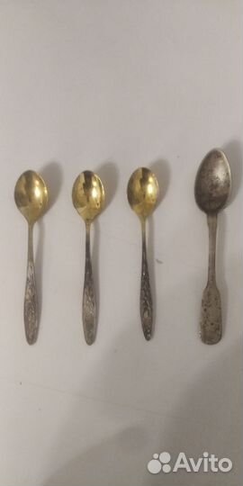 Ложки столовые серебряные