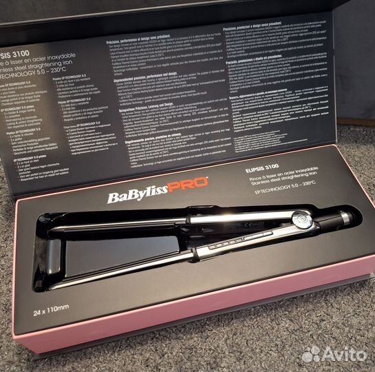 Выпрямитель для волос babyliss pro 3100