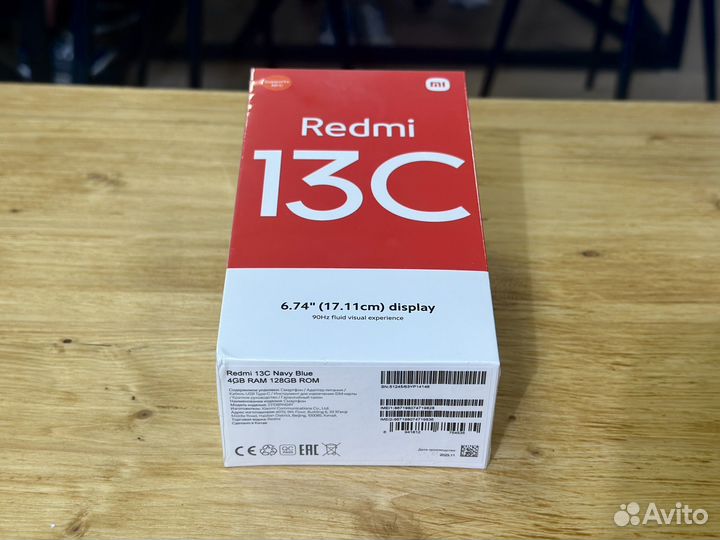 Xiaomi Redmi 13C, 4/128 ГБ