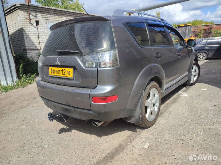 Фаркоп на Mitsubishi Outlander XL шар-вставка Oris