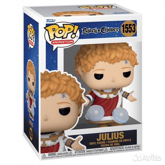 Фигурка Funko POP Animation Black Clover Julius